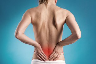 back hurts, because of the kidneys