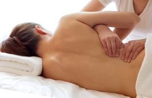 back pain after delivery massage